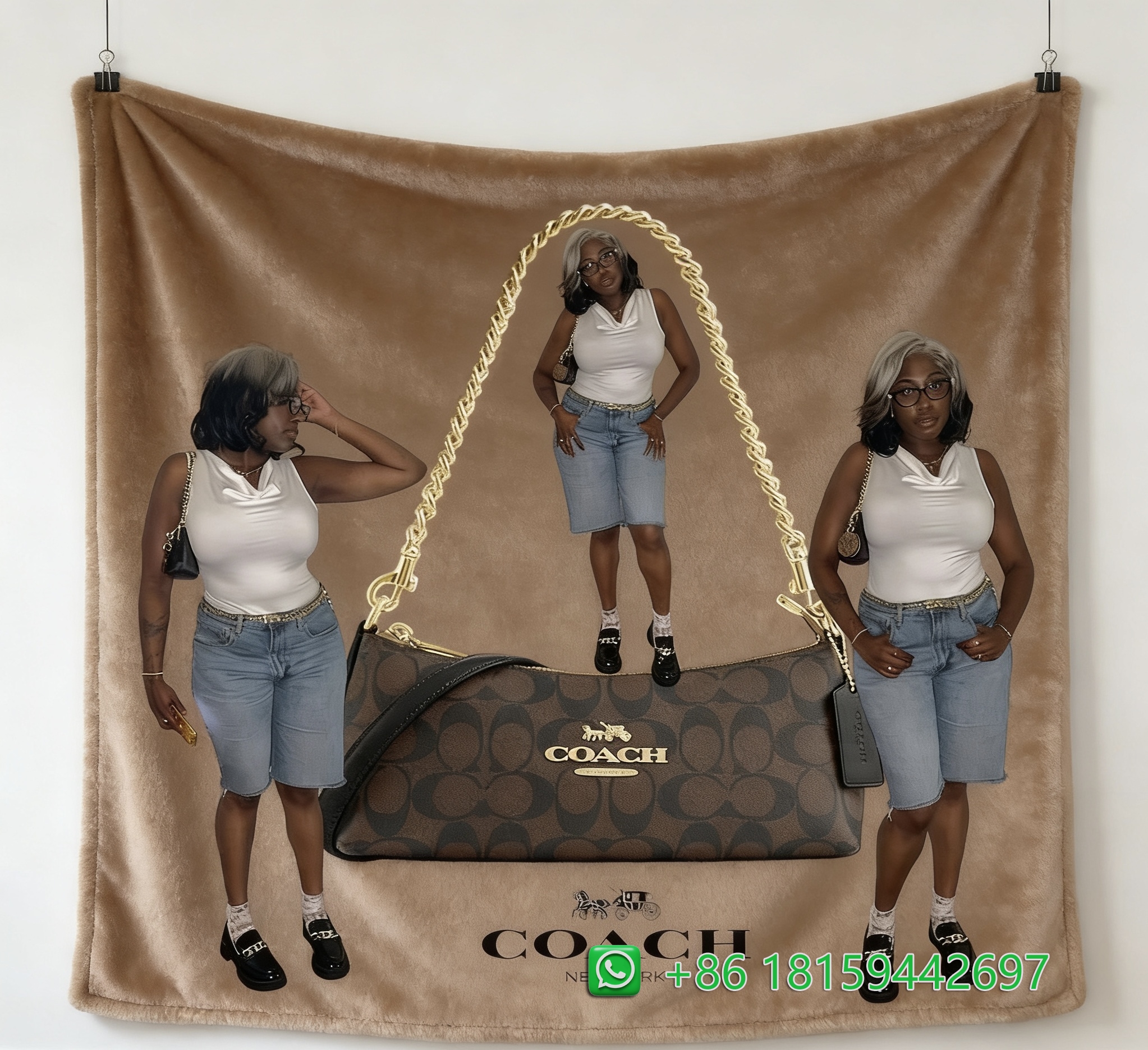 Coach Throw Blankets